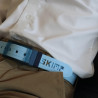 ceinture édition spéciale la nautique bleu ciel portée