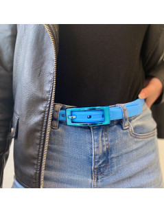 The Blue Jeans Charmeuse Belt