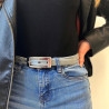 Thin silicone like Plastic Belt La Charmeuse, for Women
