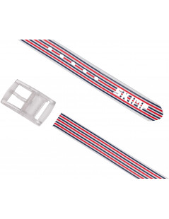 ceinture imprimée stripes 1 à plat