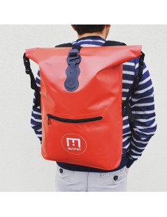 Backpack "Le Baroudeur" Red
