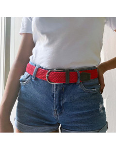 The "adventurer" RED braided belt