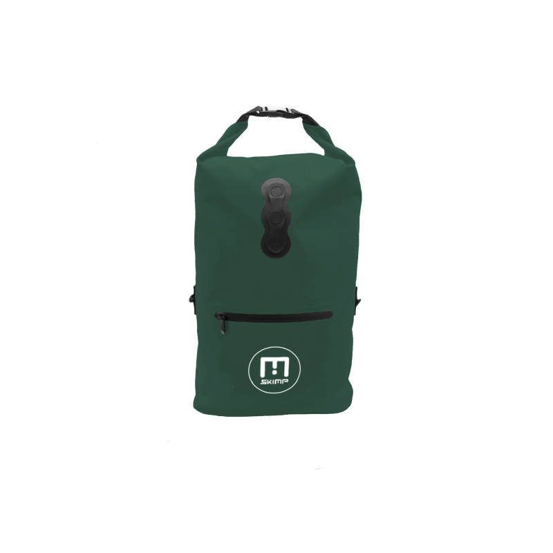 sac-à-dos étanche baroudeur vert face
