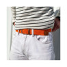 The "adventurer" ORANGE braided belt