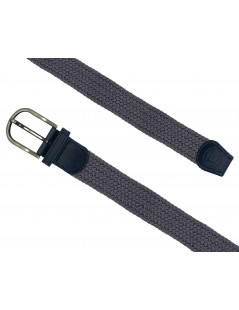 The "adventurer" LIGHT GREY braided belt