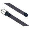 ceinture tressée l'aventurière gris clair unisexe
