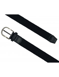 The "adventurer" BLACK braided belt