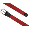 The "adventurer" RED braided belt