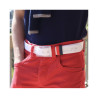 L'Originale white silicon like plastic belt, for men and women