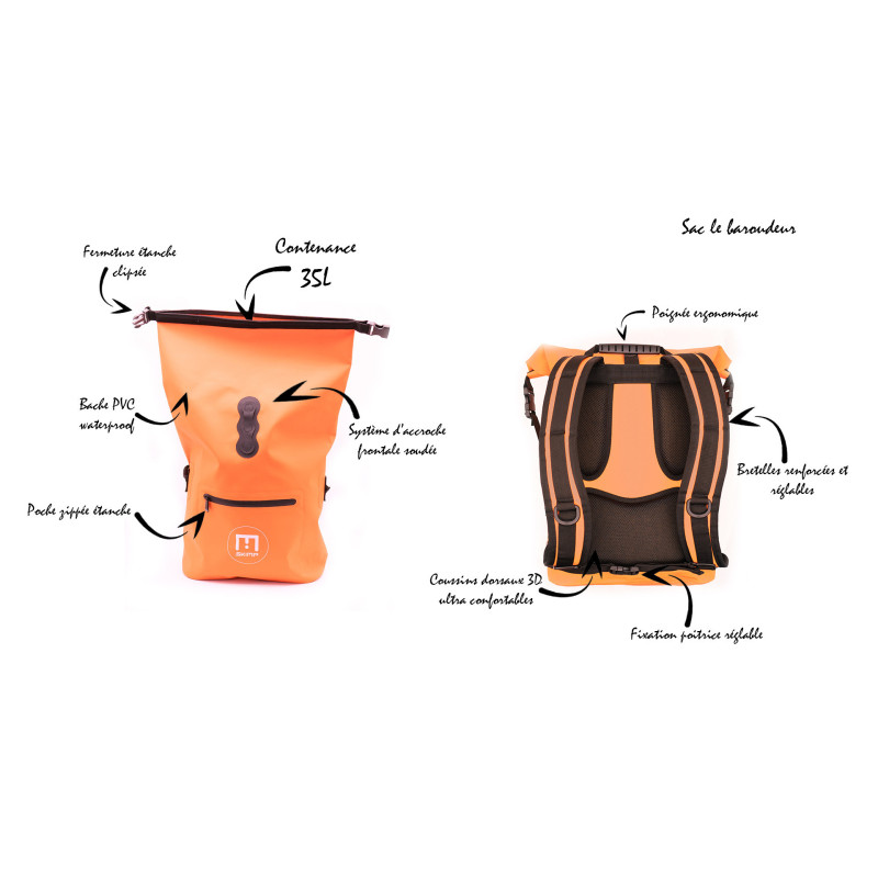 Backpack "Le Baroudeur"
