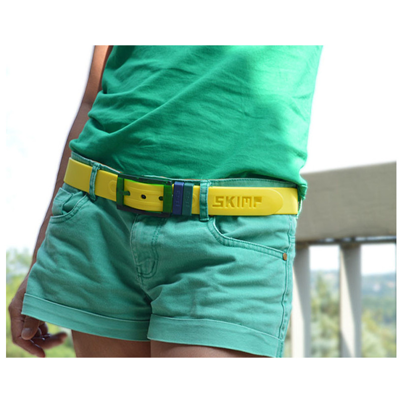 Silicone like plastic belt La Brésilienne, Men and Women