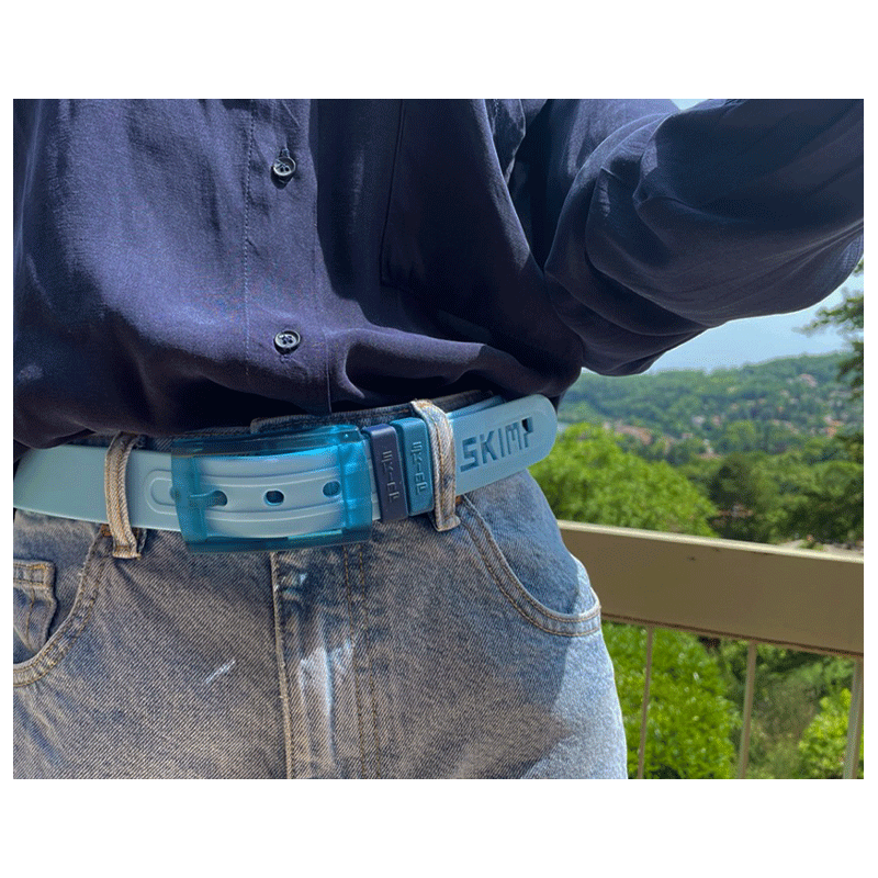 The Nautique silicone like plastic belt for men and women