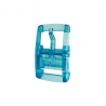 Light Blue plastic Belt buckle. Customise your SKIMP belts