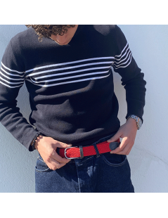 The "adventurer" RED braided belt