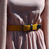 The "adventurer" YELLOW braided belt