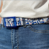 Artist collaboration belt | Blue All over| Ganouche | SKIMP