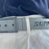 L'Originale Light Grey silicon like plastic belt, for men and women