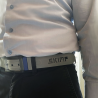 L'Originale Light Grey silicon like plastic belt, for men and women