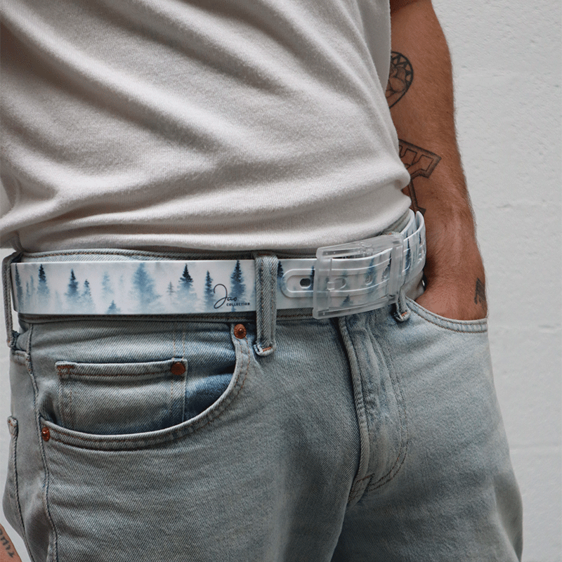 ceinture motif sapin by joa