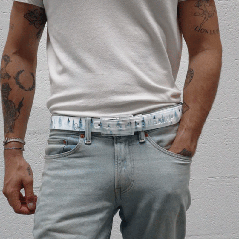 ceinture motif sapin by joa