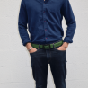 ceinture homme portée kaki