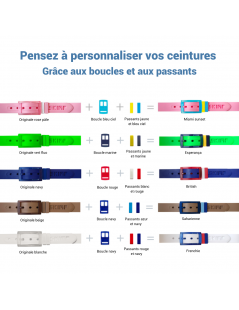personnalisez votre ceinture