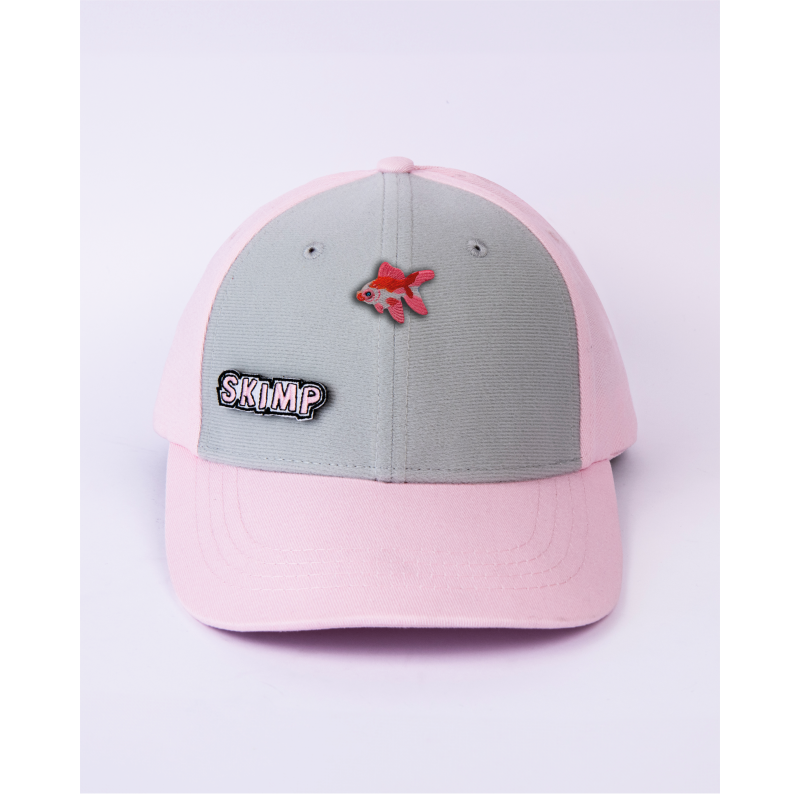 patch brodé poisson sur casquette