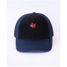 patch brodé poisson sur casquette