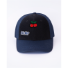 patch brodé cerise sur casquette
