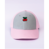 patch brodé cerise sur casquette