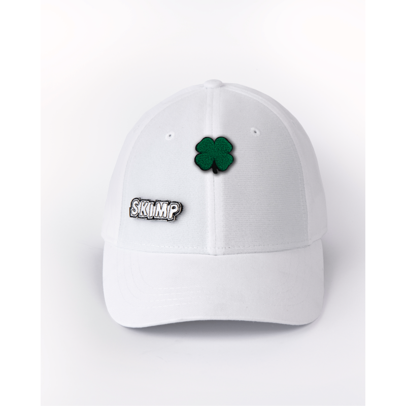 patch brodé trèfle sur casquette