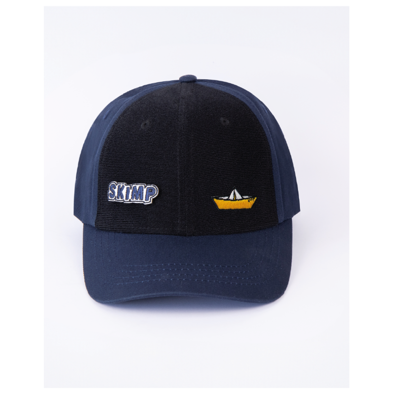 patch brodé bateau sur casquette