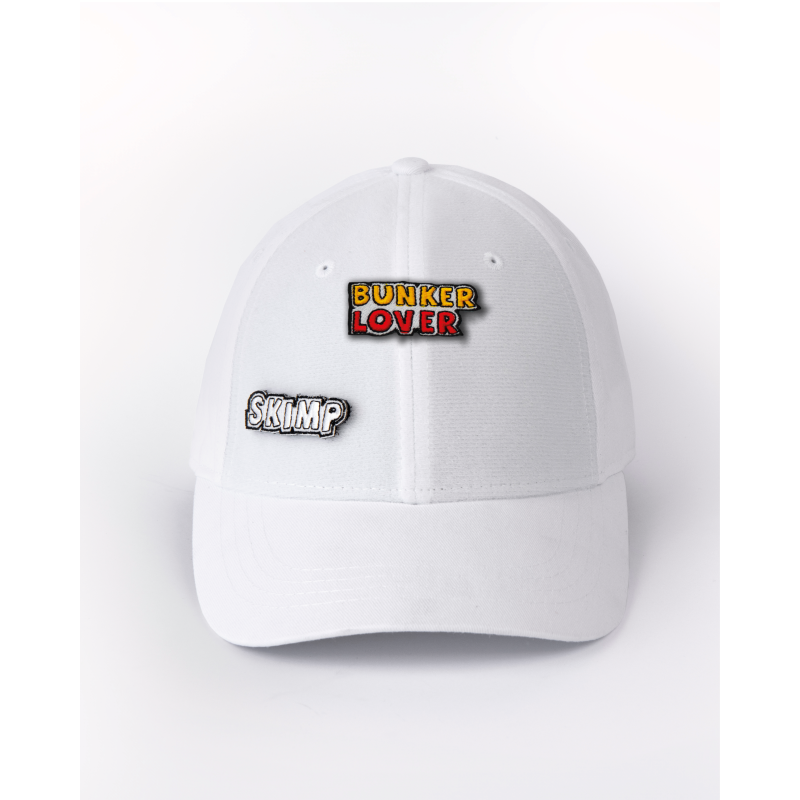 patch brodé bunker lover sur casquette