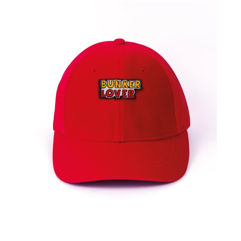 Skimp Cap Velcro Patch | Bunker Lover | Golf Collection