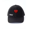Patch brodé coeur sur casquette