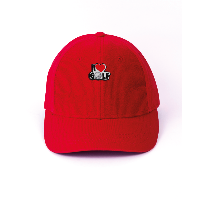 Skimp Cap Velcro Patch | I Love Golf | Golf Collection