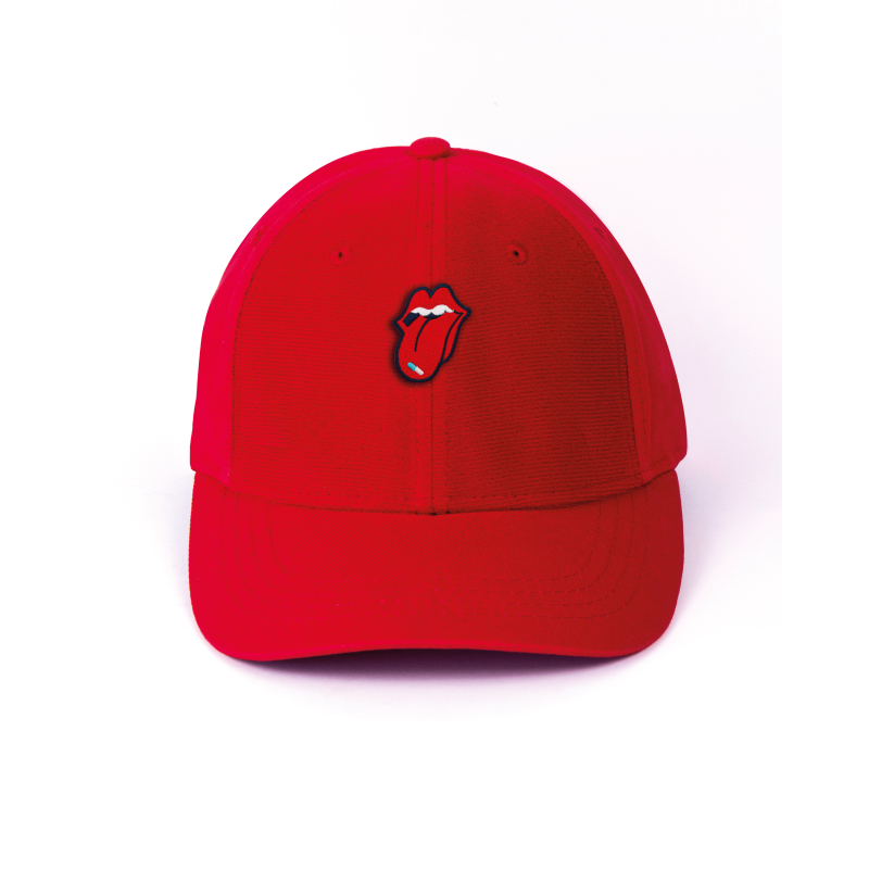 Patch brodé langue sur casquette