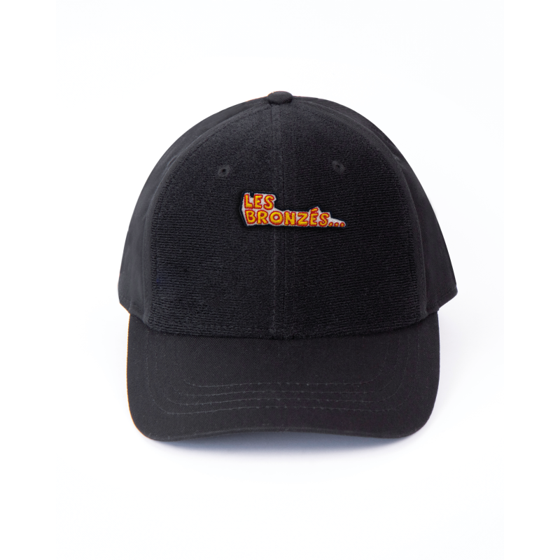 Patch brodé les bronzés sur casquette
