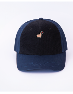 Hand holding heart patch