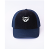 patch brodé ours à lunettes sur casquette