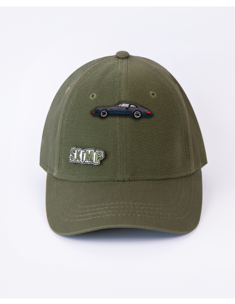 patch brodé porsche sur casquette