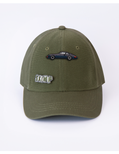 patch brodé porsche sur casquette