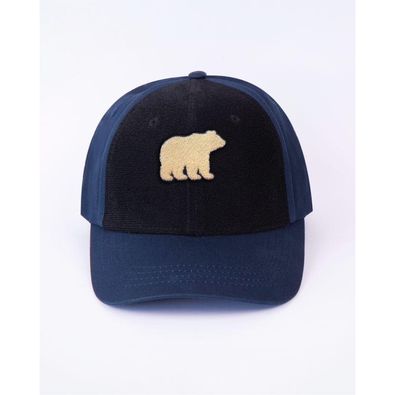 patch brodé ours sur casquette