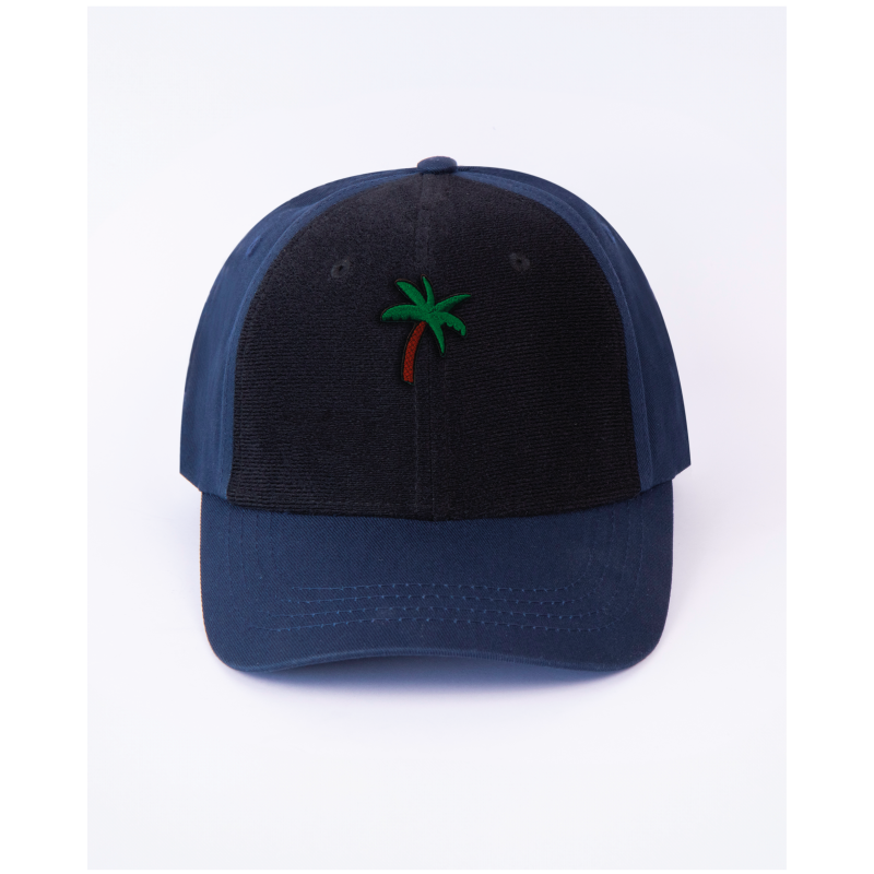 patch brodé palmier sur casquette