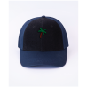 patch brodé palmier sur casquette