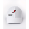 patch brodé piment sur casquette