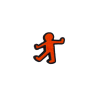 patch brodé danseur