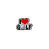 Skimp Cap Velcro Patch | I Love Golf | Golf Collection