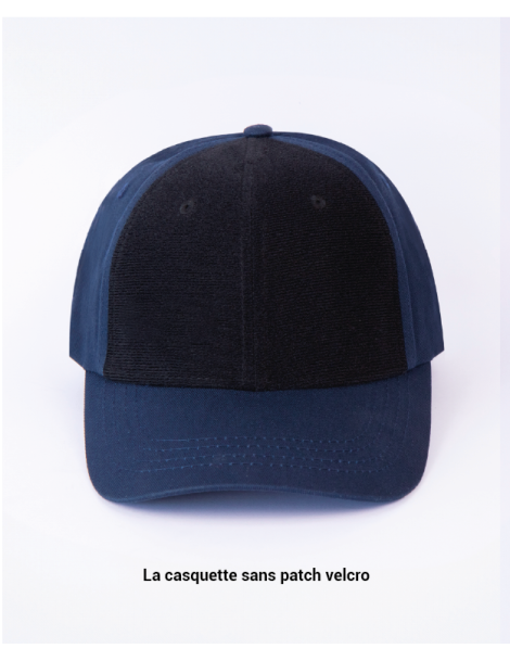 casquette marine de face