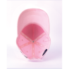 intérieur casquette rose